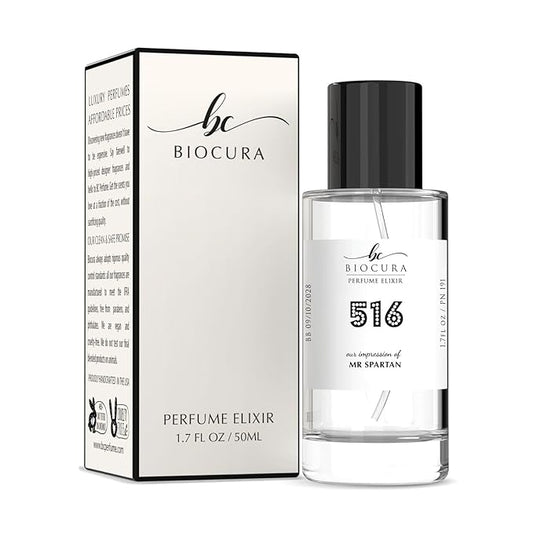 BC Perfume 516 Inspired by Mr. Spartan For Men Replica Fragrance Dupes Eau de Parfum Spray Bottle 1.7 Fl Oz/50ml-X1