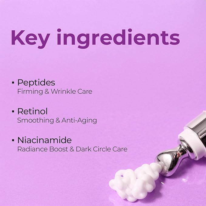 Look at Me Teen Again Eye Cream, Anti-Aging Line Smoothing Skin Care Treatment, Wrinkle Care, Cruelty Free, for Women and Men 0.84 fl. oz, 25ml