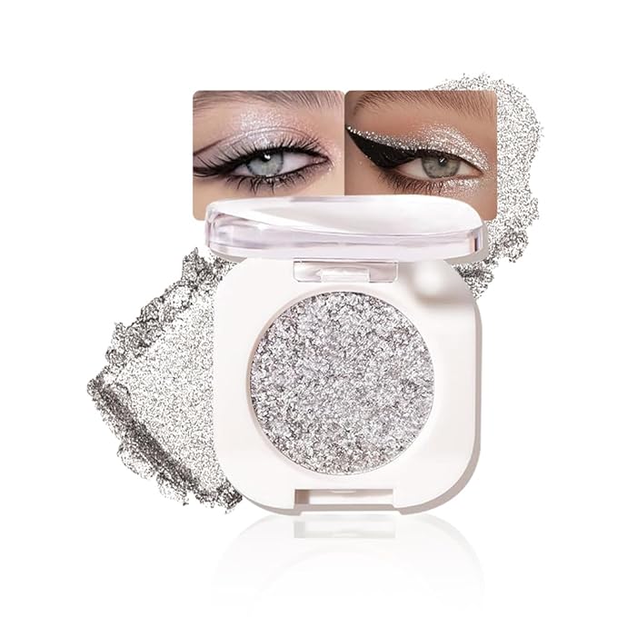Pearlescent mini Eyeshadow Highly Pigmented Blend Matte & Shimmer EyeShadow,Cream Moisturizing Waterproof&Long Lasting Eye Makeup Natural Luminous Makeup Look (B12, 1 Count (Pack of 1))