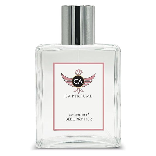 CA Perfume Impression of Beburry Her Eau De Parfum Floral Fruity Gourmand Scent Long Lasting Perfumes for Women Signature Scent for Day and Night Wear 3.4 Fl Oz 100ml
