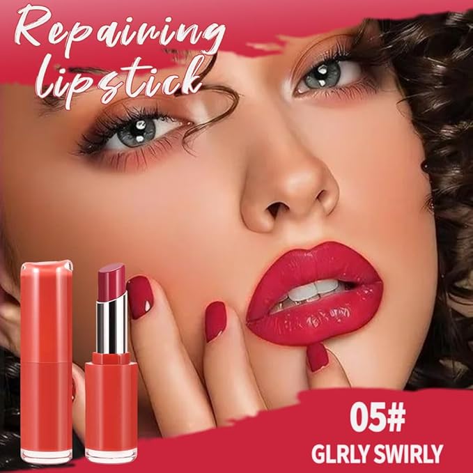 Matte Creamy Lipstick for Women, Long Lasting Waterproof Velvet Lipstick, Lip Stick Crayon Buildable Blendable Creamy Color, Moisturizing Longwear Lip Makeup 05#