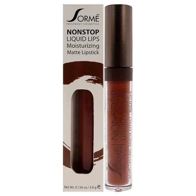 Sorme Cosmetics Nonstop Liquid Lipstick, Delight