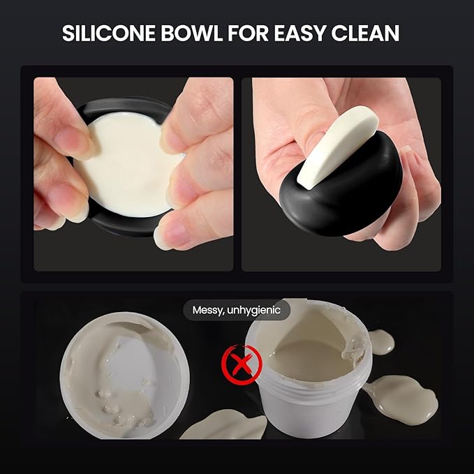 Nose Wax Kit Men, Nose Hair Waxing Kit with 158°F Smart Temp Control, 40 Sticks, 100g Wax, Painless Nose Hair Removal with USB-C Fast Heating, Upgraded Capacity, Multi-Accessories