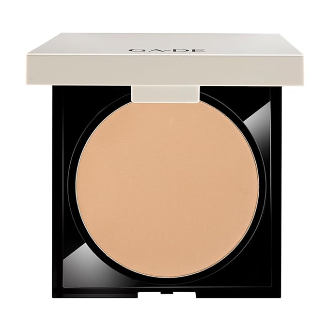 GA-DE Longevity Second Skin Pressed Powder - Face Makeup - Blurs Imperfections and Smooths Fine Lines - 507 Medium - 0.39 oz Foundation Powder