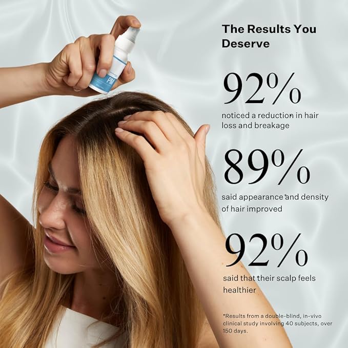 Stem Cell Serum for Men & Women - Helps Reduce Hair Loss - Strengthens & Thickens - Plant-Based - Combats Thinning Hair - Healthy Longer Hair - Root Nourishing Night (PM) - 28ml