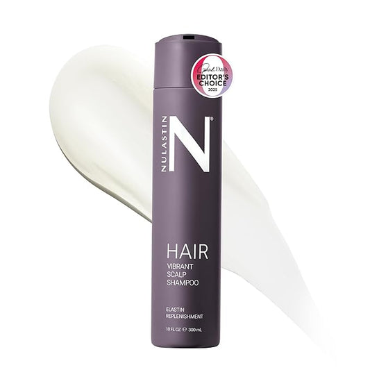 NULASTIN Vibrant Scalp Hair Shampoo - Volumizing Shampoo for Fine Hair & Nourishing Scalp Care - Color Safe Formula to Deliver Weightless Shine, Reduce Frizz & Minimize Breakage (10 Fl Oz)