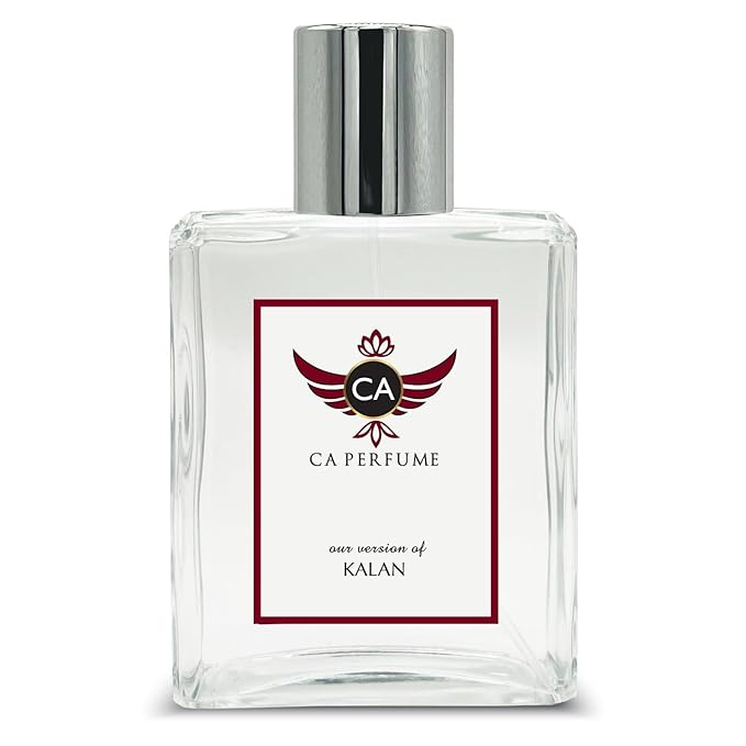CA Perfume Impression of Kalan for Women and Men Eau De Parfum Amber Spicy Scent Long Lasting Unisex Fragrance Signature Scent for Day and Night Wear 3.4 Fl Oz 100ml