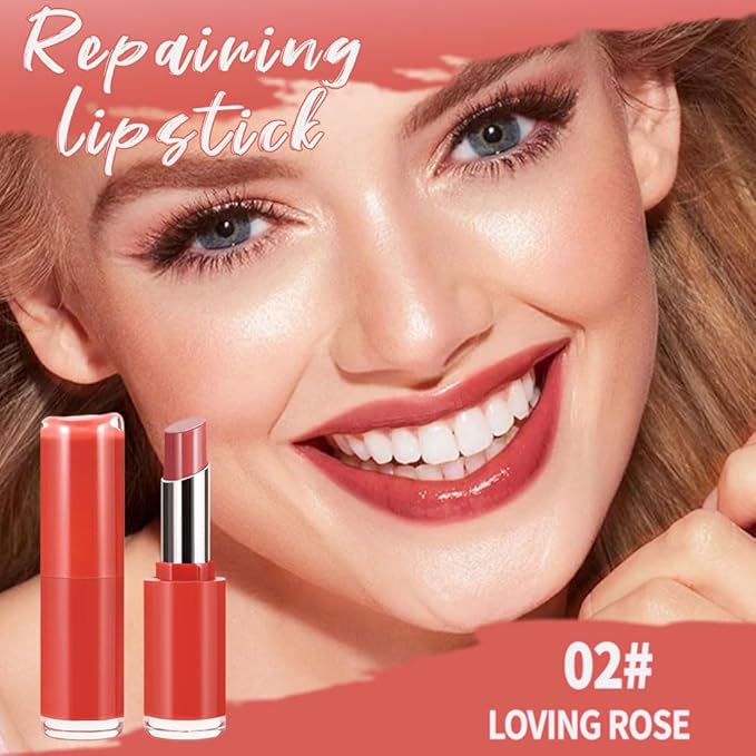 Matte Creamy Lipstick for Women, Long Lasting Waterproof Velvet Lipstick, Lip Stick Crayon Buildable Blendable Creamy Color, Moisturizing Longwear Lip Makeup 02#