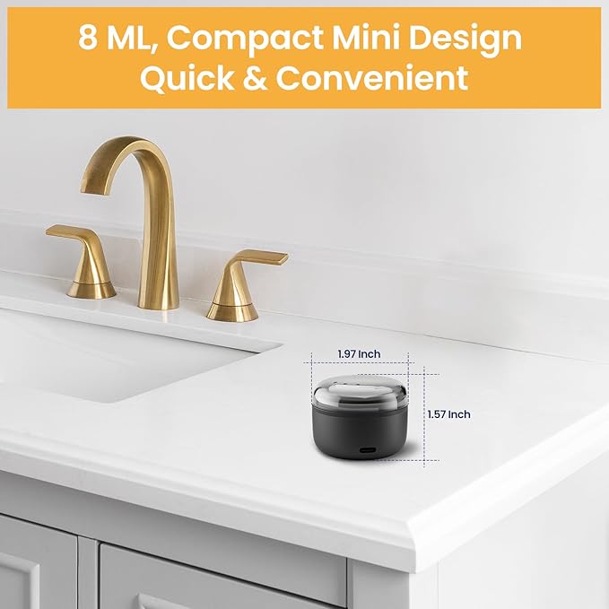 Nose Hair Wax Kit for Men, Nose Wax Removal with 100 g Wax, 40 Applicators, 15-20 Times, Ear Nasal Hair Waxing For Men and Women, Usb Rapid Heating, Constant Temperature, Painless, Black