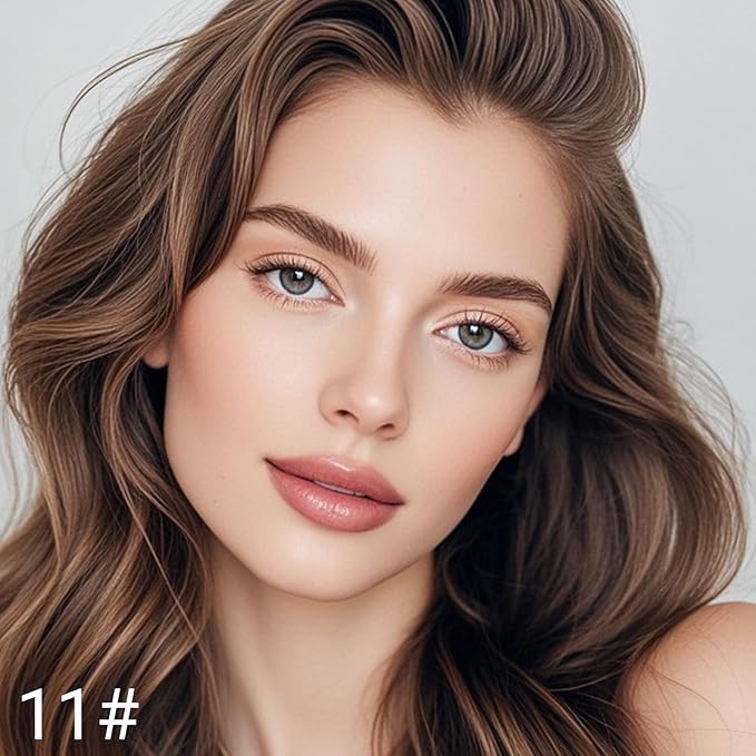 Erinde Waterproof Cream Eyeshadow Stick, Light Beige Nude Matte Eye Shadow Sticks, Creamy Eye Brightener Pencil Crayon, Buildable Blendable Long-Lasting Eye Shadow Stick, Vegan & Cruelty-Free, 11