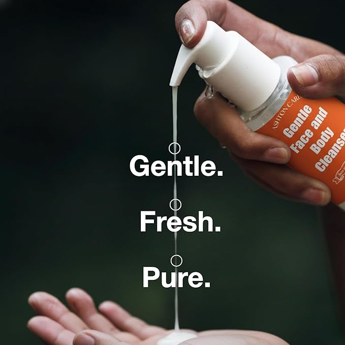 Gentle Face Cleanser with Witch Hazel & Green Tea - Hydrating Facial Wash for Women, Men | Water-Based Daily Facial Cleanser for Oily or Dry Skin | Soothing Hydrating Cleanser for Fresh, Balanced Skin