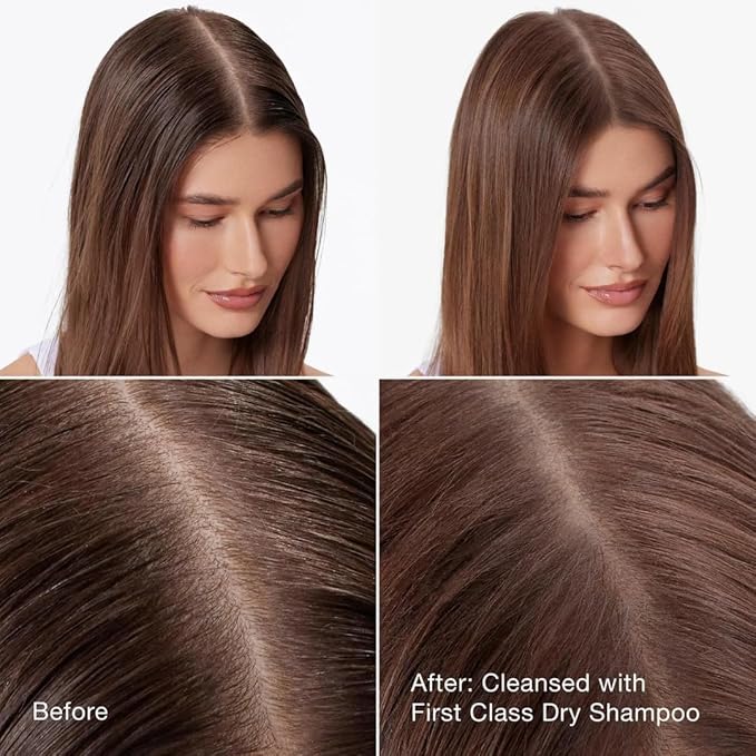 IGK First Class Dry Shampoo + Antisocial Dry Hair Mask Set | Volume, Freshness + Nourishment for All Hair Types | Oil Absorbing, Frizz Control + Hydrating | 2.0 oz + 1.7 oz