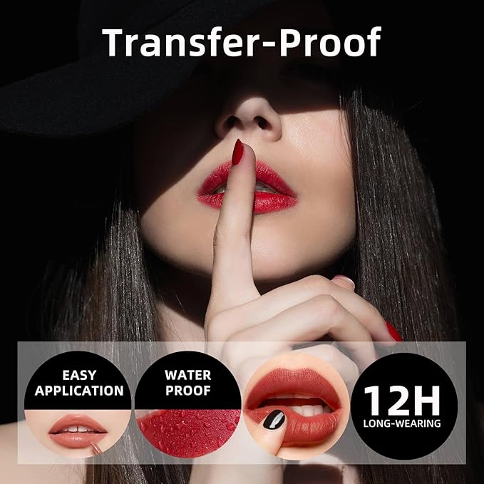 Pink Orange Matte Liquid Lipstick,Super Stay Highly Pigmented Rich Lip Colors Smudge Proof Waterproof Transfer-Resistant (Nude Pink)