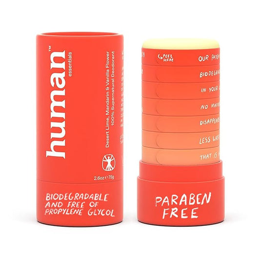 Natural Deodorant | Alumium Free, Plant-Based, Baking Soda & Plastic Free | Long-Lasting Protection for Sensitive Skin | Vegan and Eco-Friendly MADE IN USA