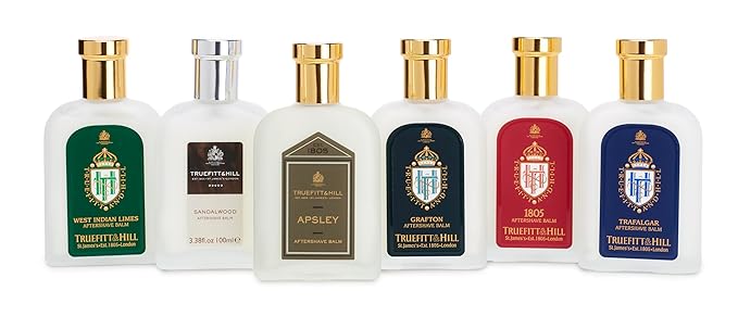 Truefitt & Hill Luxury Aftershave Balm - Grafton - Premium Soothing Moisturizer with Aloe Vera Extract - 3.38 oz.