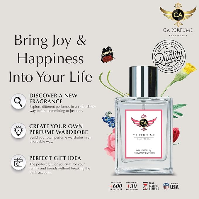 CA Perfume Impression of Pink Pepper & Grapefruit For Women & Men Replica Fragrance Dupes Eau de Parfum Spray Bottle 1.7 Fl Oz/50ml-X1