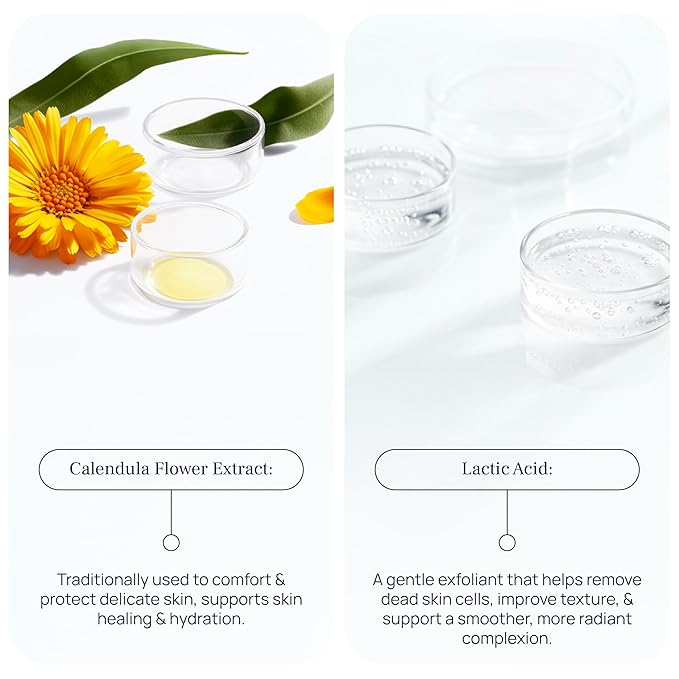 PUREANCE Cleansing Foam - Face Wash for Women - Gentle Foaming Facial Cleanser - Sensitive Skin Facewash - With Calendula, Chamomile, Lactic Acid & More - 5.07 Fl Oz