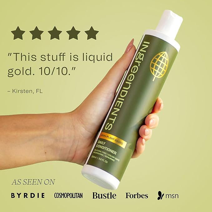 Tea Tree Hair Conditioner - Organic, Sulfate-Free, Color-Safe, Silicone-Free, Cruelty-Free, with Shea Butter and Jojoba Oil