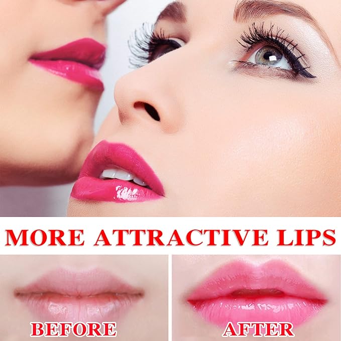 4 Pcs Color Changing Change Lipstick,Magic Lipstick Jelly Lip Balm,Moisturizer Tinted Lip Tint Stain Long Lasting Waterproof Temperature Color Change Lip Gloss