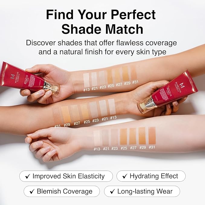 MISSHA M Perfect Cover BB Cream No.21 Light Beige - Light with Cool Undertone SPF 42 PA +++1.69 Fl Oz - Tinted Moisturizer for face with SPF valentines day gifts for her