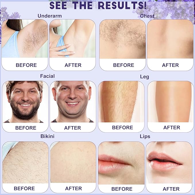 1.5 lb Bulk Sensitive Skin Wax Beads for Hair Removal, Waxing Beads for Coarse and Fine Hair, Gentle Formula for Body Brazilian Waxing, Bikini Face Leg Underarm Back Chest, Includes 10 Sticks, Black