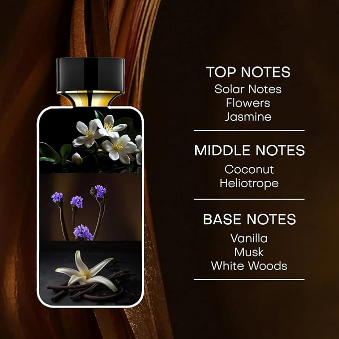 Rachel Zoe Empowered Eau De Parfum Spray - Vanilla Perfume Body Spray for Women - Jasmine, Coconut, Vanilla Notes - Designer Womens Perfume - 1 oz