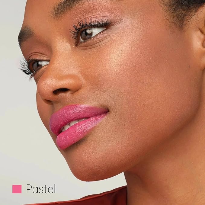 Moisture Soft Pink Lipstick – Hydrating Lip Balm for Dry, Cracked Lips, Weightless Creamy Lip Color with Vitamin E, Hydrasmooth, Glossy Juicy Finish, Long Lasting for Women (Pastel)