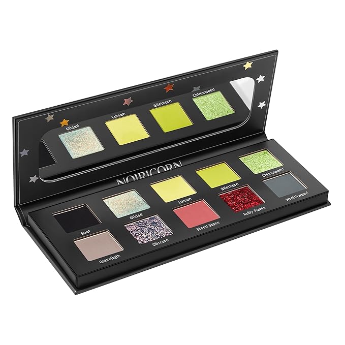 Gothic Eyeshadow Palette: 10 Vibrant Shades for Dark, Dramatic Looks