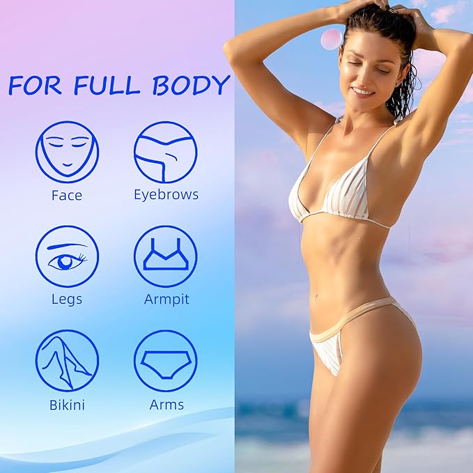 Hard Wax Beads, 1.2lb Wax Beads for Hair Removal, Sensitive Skin with Chamomile Formula, For Face Eyebrow Leg Bikini Brazilian Waxing, Waxing Beads for Beginners (Coarse Body Hair Specific)