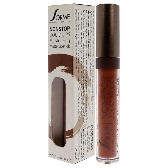 Sorme Cosmetics Nonstop Liquid Lipstick, Delight