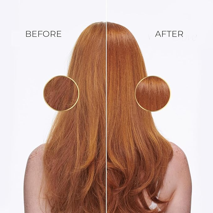 MOEHAIR Anti Frizz Hair Serum | Infused with Maracuja Oil and Protein | Hair Serum for Frizzy Hair | Paraben and Sulfate-Free Hair Smoothing Serum | For Strong and Silky Hair (3.38 Fl. Oz)