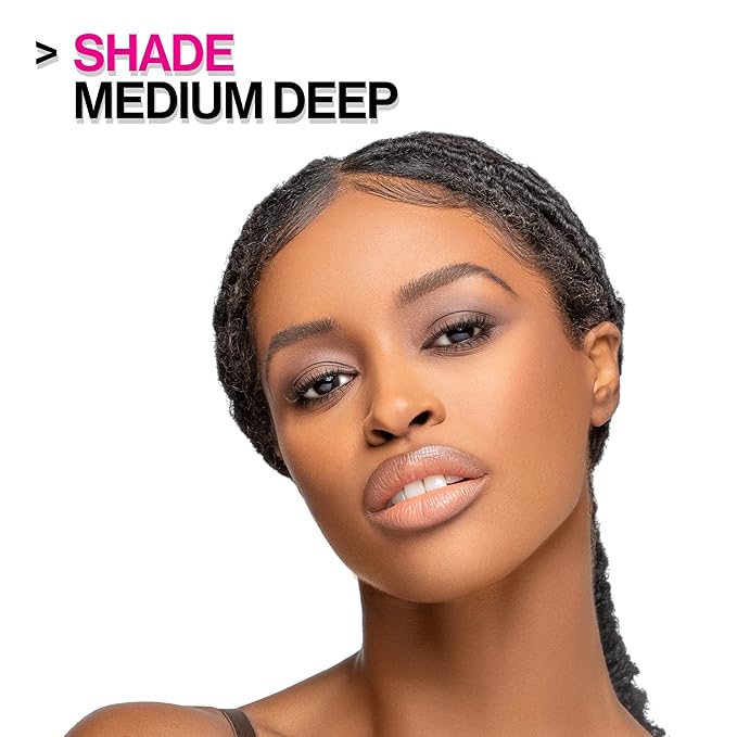 wet n wild Bare Focus Tinted Hydrator Tinted Skin Veil, Lightweight Buildable Coverage with Hyaluronic Acid & Vegan Squalane, Semi-Matte Finish, Cruelty-Free - Medium Deep