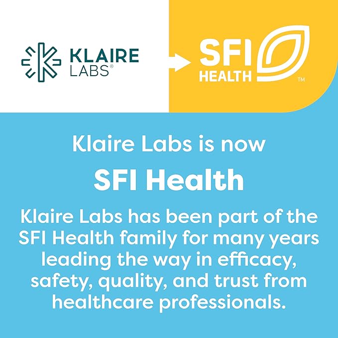 Klaire Labs SFI Health Joint Support Formula - Joint Recovery & Cartilage Production Blend with Hydrolyzed Collagen, Chondroitin & Hyaluronic Acid (120 Capsules)