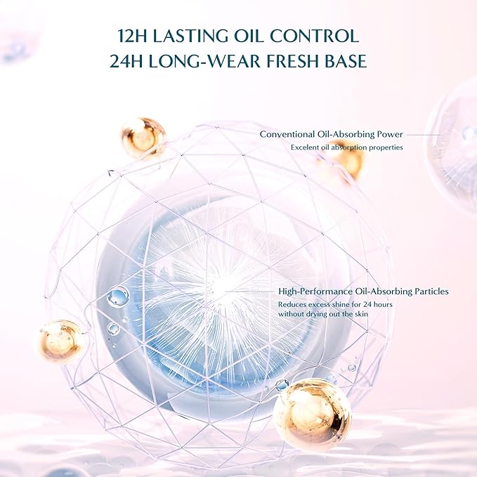 FLORASIS Flawless Jade Breathable Pressed Powder (Ode to Embroidery) (04 Lavender, 1 Count)