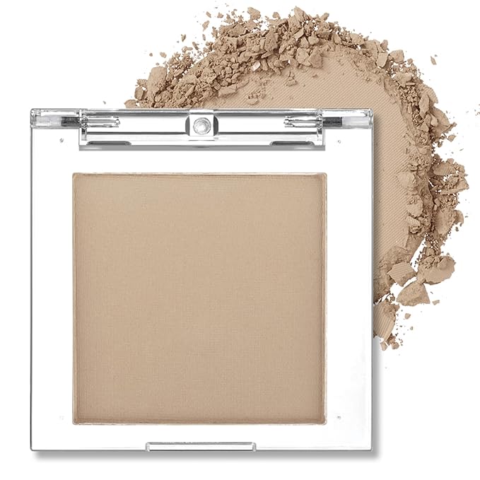 Erinde Single Taupe Matte Eyeshadow Palette, Natural Eye Shadow Makeup for Older Women, Neutral Nudes High Pigment Mini Monochrome Eyeshadow Sombra Para Ojos, Vegan & Cruelty-Free, C01 Elephant Grey