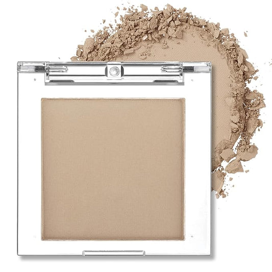 Erinde Single Taupe Matte Eyeshadow Palette, Natural Eye Shadow Makeup for Older Women, Neutral Nudes High Pigment Mini Monochrome Eyeshadow Sombra Para Ojos, Vegan & Cruelty-Free, C01 Elephant Grey