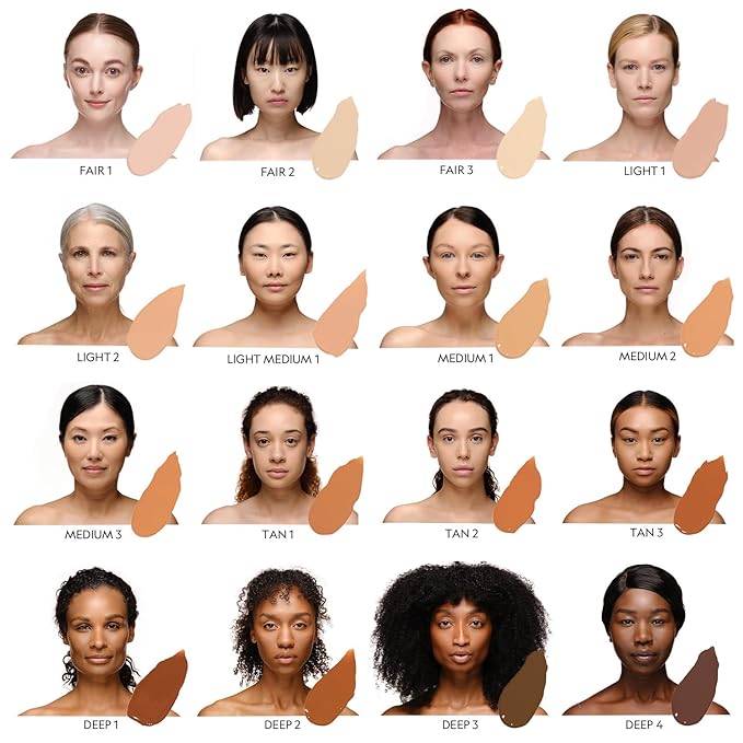 YENSA Super Serum Silk Powder Foundation - Matte Foundation Makeup to Blur and Smooth Pores - Provides a Radiant and More Even Skin Tone for a Natural, Healthy Glow - Fair 1 (0.35 oz)