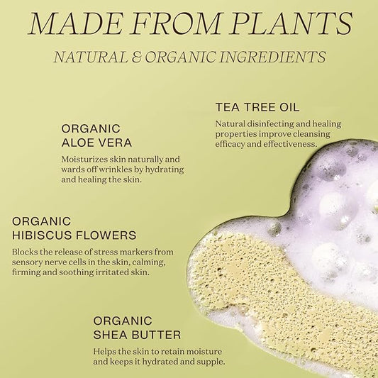 Ingreendients Natural Body Wash With Organic Ingredients - Moisturizing For Dry and Sensitive Skin, Vegan, Cruelty Free, Sulfate Free, Betaine Free (2 x 16 FL. Oz)