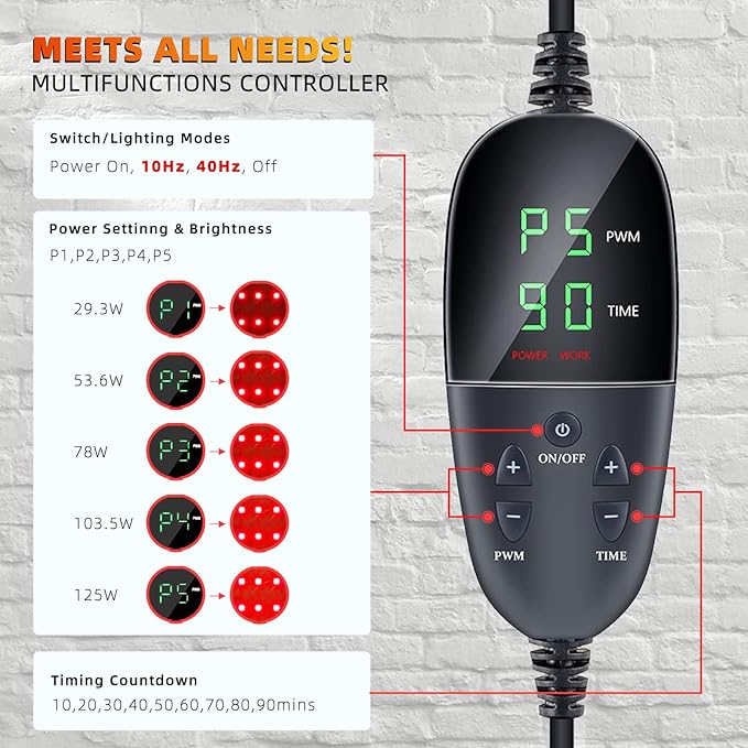 Red Light Therapy Mat Full Body, 71"x31" Red Light Blanket Infrared Light Therapy Heating Pad Super Large 1280 LEDs 660nm&850nm for Whole Body Pain Relief, Body Relax, Energy Recovery, Joint Repair