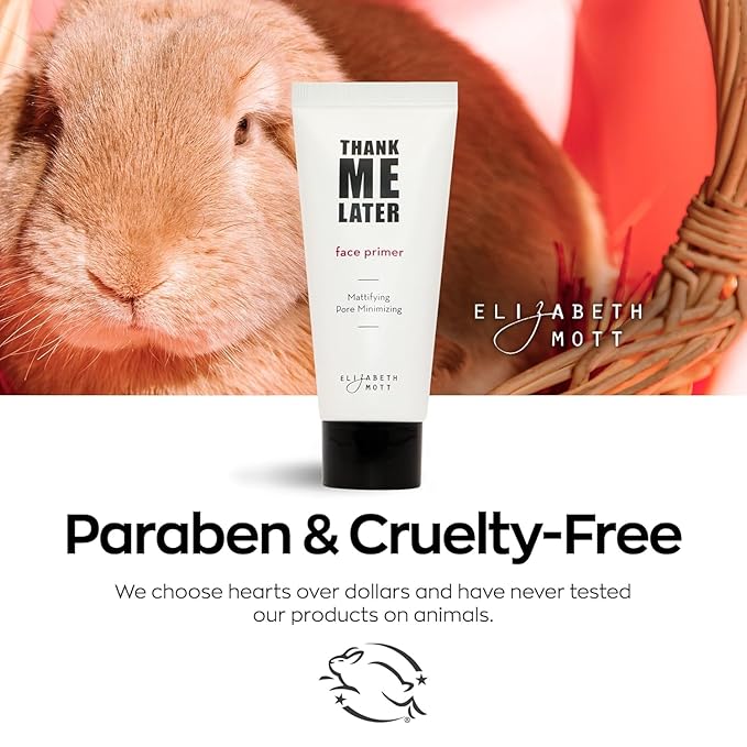 Elizabeth Mott Thank Me Later Primer & Setting Spray Bundle – Oil-Control Face Primer for Smooth, Matte Finish & Hydrating Setting Spray with Niacinamide for Dewy, Long-Lasting Makeup – 30g + 95ml