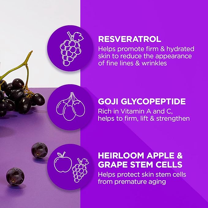 Andalou Naturals, Night Repair Cream Fruit Stem Cell, 1.7 Ounce