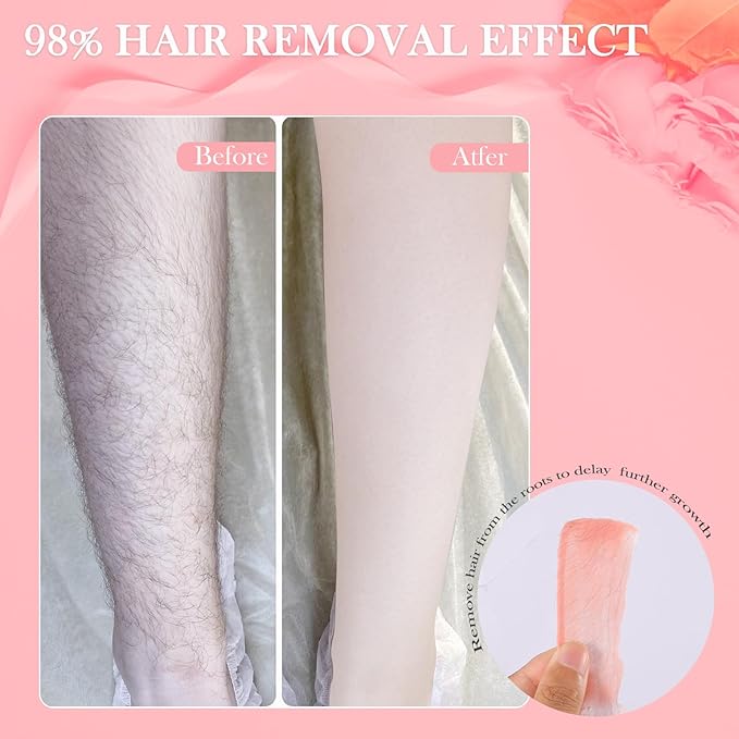 Wax Beads Bulk - 3.3lb Wax Beans Supplies for Esthetician - Professinal Painless Waxing for Face, Upper Lip, Bikini, Leg, Women Natural Melting Kit - Hypoallergenic Hard Wax Beads Bulk