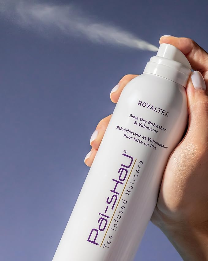 Pai-Shau RoyalTEA - Dry Shampoo for Hair - Hair Volumizer - Hair Refresher - For All Hair Types - 156 g.