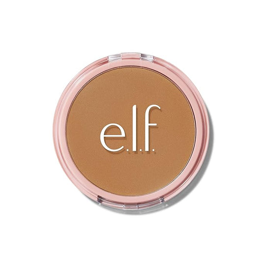 e.l.f. Halo Glow Powder Filter, Ultra-fine Finishing Powder, Smooths The Look of Pores & Fine Lines, Creates A Soft-Focus Glow, Vegan & Cruelty-Free, Tan Neutral Warm