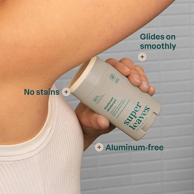 ATTITUDE Aluminum Free Deodorant, Natural Origin Ingredients, EWG Verified, Odor Control With Baking Soda, Twist & Glide, Dermatologically Tested, Vegan, Sandalwood & Cedar Scent, 2.64 Oz