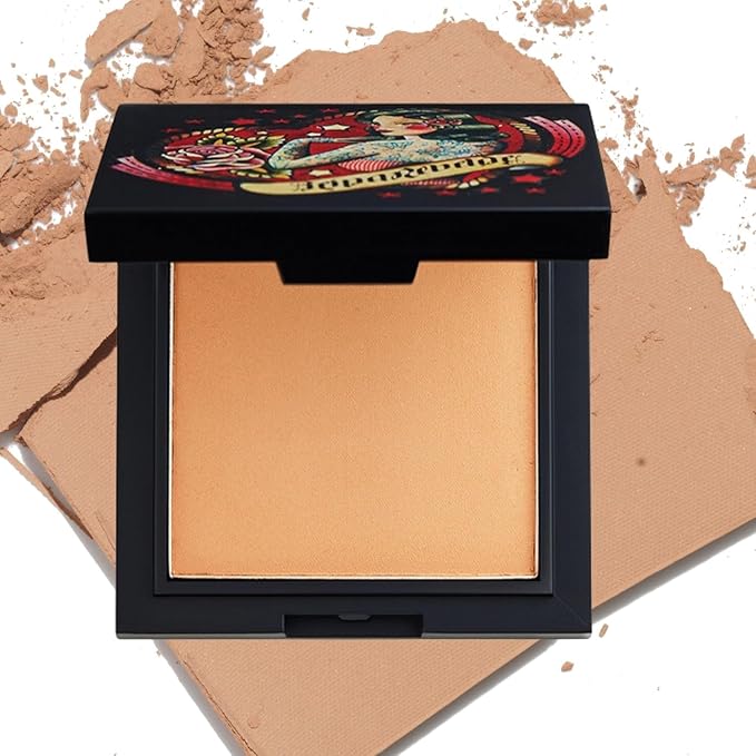 REINA REBELDE Cafecito On Your Face Finishing Powder | Enriched with Avocado and Rose Oil | Long-Lasting | Setting Powder with Matte Finish | Cruelty Free and Vegan latte shade