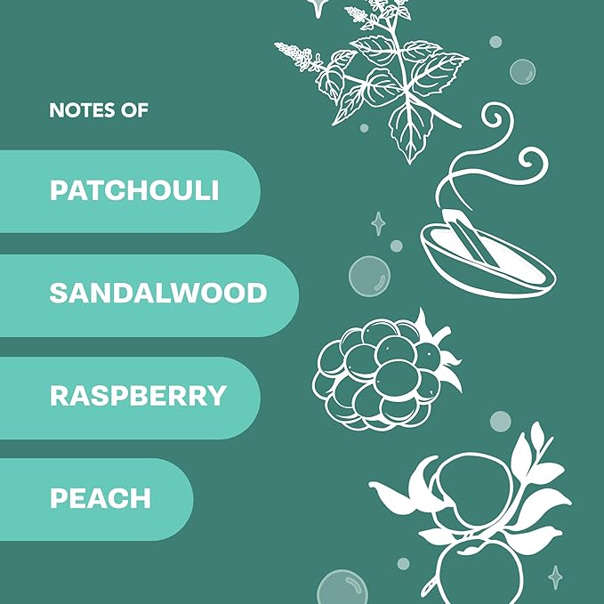 Buff City Soap Plant-Based Body Wash - Coconut Cleansers & Almond Oil Infused. Gentle & Rich Non-Drying Lather. Helps Reduce Moisture Loss & Supports Natural Skin Barrier - Narcissist, 12 floz