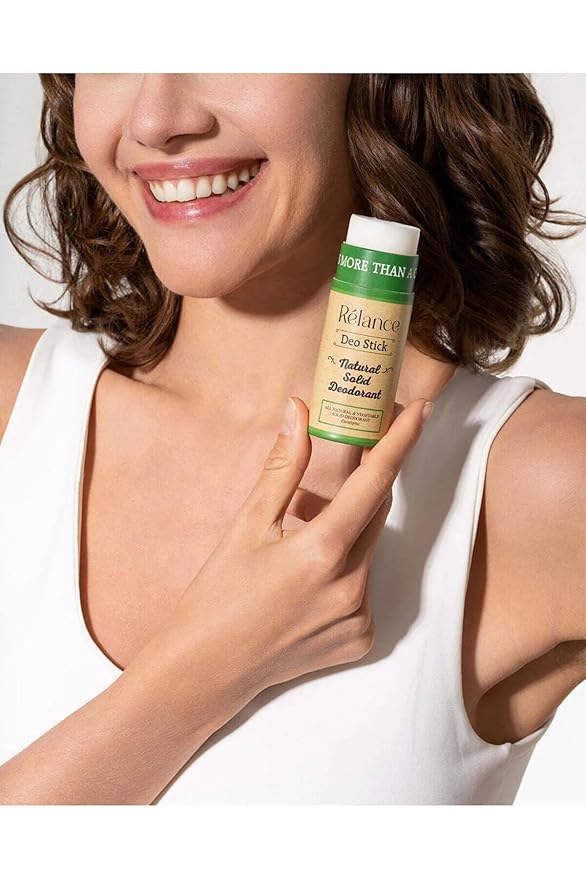 Relance Natural Solid Deodorant, Zero Waste, All Natural Vegetable, Eucalyptus and Orange Patchouli Scents, with Eco-Conscious Packaging (Eucalyptus)
