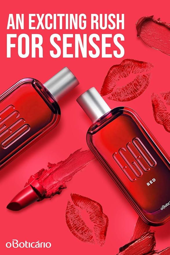 O BOTICARIO Egeo Red Eau de Toilette Womens Long Lasting Perfume | Spicy & Fruity Perfumes for Women (3 fl. oz.)