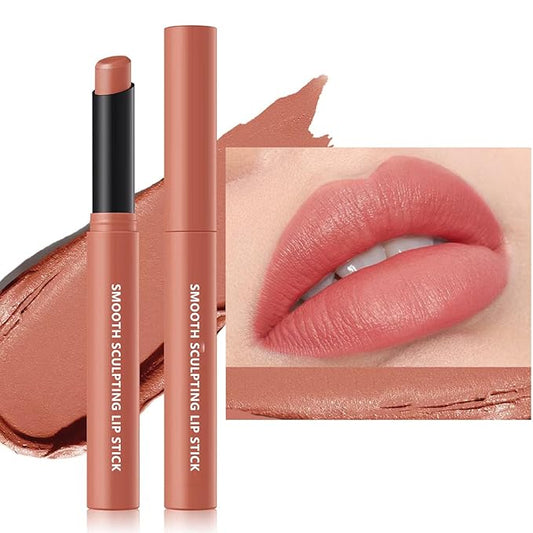 Matte Lipstick For Women Highly Pigmented Moisturizing Waterproof Long Lasting Lipsticks Quick Makeup Lightweight Portable 05